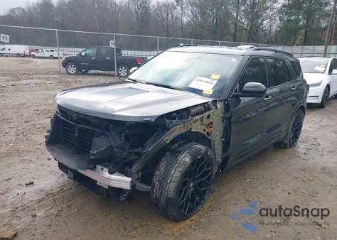 2022 Ford Explorer Xlt z USA, uszkodzony, nr VIN 1FMSK7DH6NGB64049